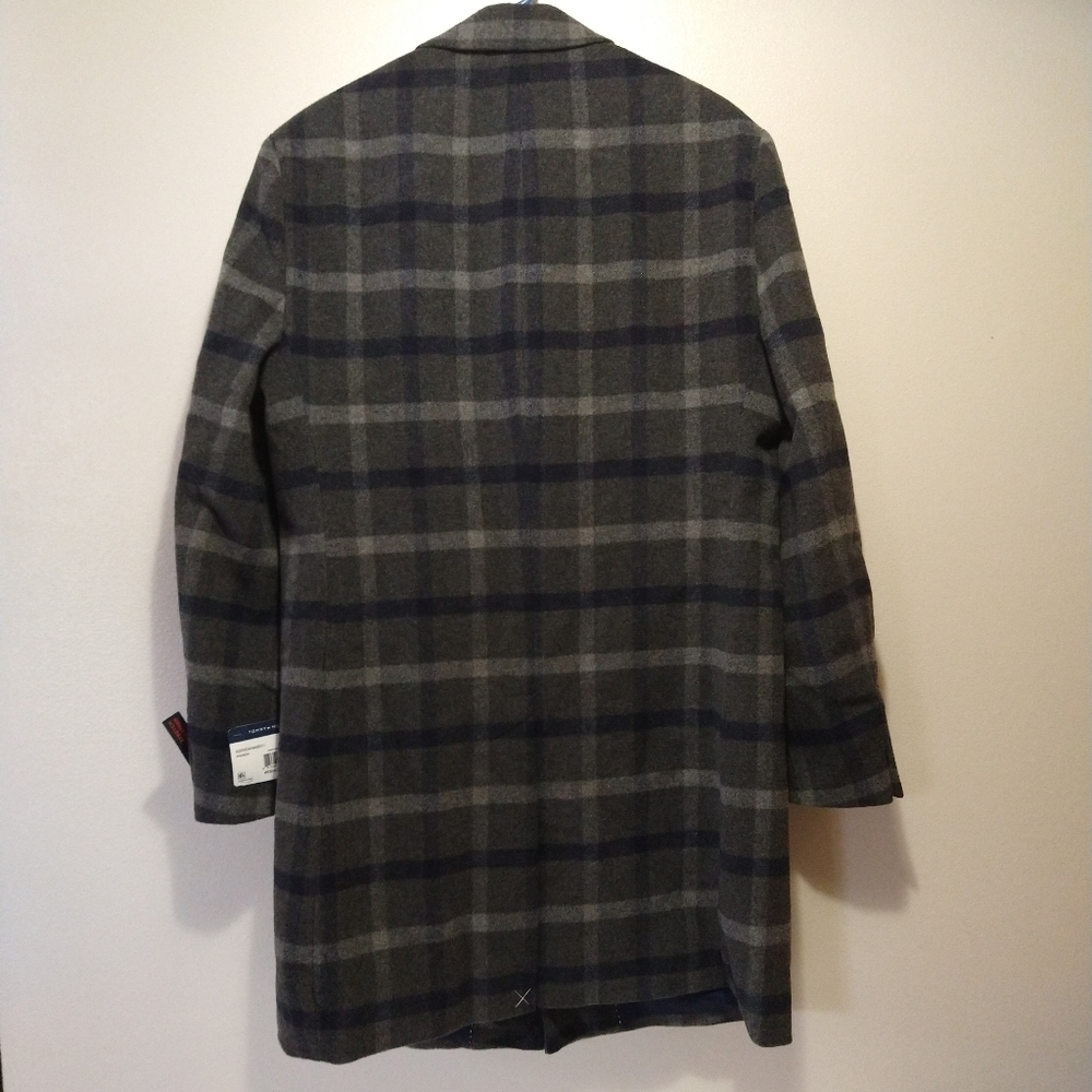 Tommy Hilfiger Addison "The Flex"Wool-Blend  Modern-Fit Trench Coat - Picture 2 of 15